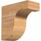 Ekena Millwork Del Monte Smooth Rafter Tail, Western Red Cedar, 5 1/2"W x 12"H x 12"L RFT06X12X12DEL00SWR - alternate 1